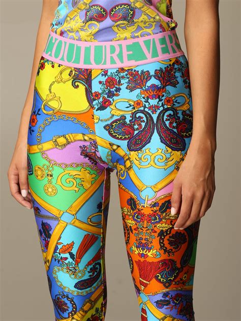 versace pink pants|versace pants women.